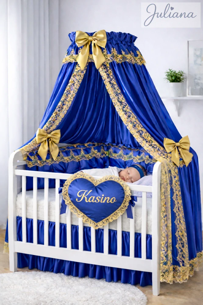 Královská kolekce Royal Gold - barva královská modrá